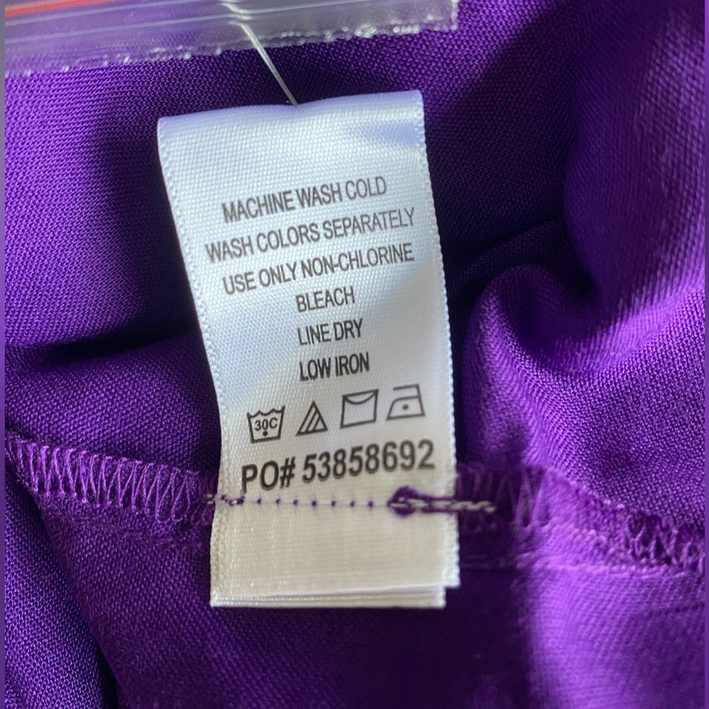 Women’s Within NWT Purple Tunic - plus size 3X - Picture 7 of 9